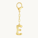 DoDoBeads Initial Bag Charms, Bubble Letter Charm for Handbags