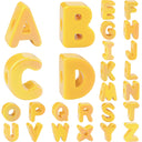 26 Pcs Cute Large Letter Beads, 20mm Jumbo Square Acrylic Letter Beads, Big Letter Beads for Bracelets, Necklaces, Bagcharms, Shoelaces, Keychains, Lanyards, Letter Charms for Craft