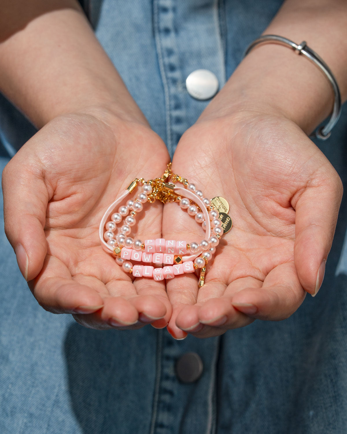 Breast Cancer Awareness Bracelets, Red Ribbon Week Bracelets Bulk, Cancer Care Gifts for Women, Support Gift for Women & Survivors