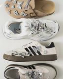 DoDoBeads 81 Pcs Junk Socks Charms Kit, Silver Shoe Charms for Sneakers