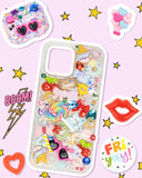 DoDoBeads 2250 Pcs Junk Case Charms Kit, Charms for Junk Cases, Phone Case Charms, Junk Case Kit with Big Charms, Bow Charms, Nail Charms, Letter Beads, Pink Charms,Junk Beads Charms