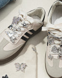 DoDoBeads 81 Pcs Junk Socks Charms Kit, Silver Shoe Charms for Sneakers