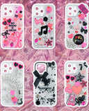 1050 Pcs Junk Phone Case Charms Kit, Charms for Customizing Cases, Kawaii Bow, Letter Beads, Nail Accessories, Flatback Pearls, Rhinestones, Cute Aesthetic Decor for Personalization