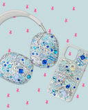 DoDoBeads 2250 Pcs Junk Case Charms Kit, Charms for Junk Cases, Phone Case Charms, Junk Case Kit with Big Charms, Bow Charms, Nail Charms, Letter Beads, Pink Charms,Junk Beads Charms