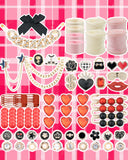 DoDoBeads 93 Pcs Junk Sock Charm Kit