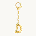 DoDoBeads Initial Bag Charms, Bubble Letter Charm for Handbags