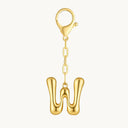 DoDoBeads Initial Bag Charms, Bubble Letter Charm for Handbags