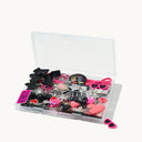 1050 Pcs Junk Phone Case Charms Kit, Charms for Customizing Cases, Kawaii Bow, Letter Beads, Nail Accessories, Flatback Pearls, Rhinestones, Cute Aesthetic Decor for Personalization