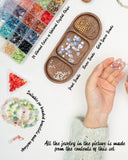 1910 Pcs Jewelry Making Kit - DIY Bracelet & Earring Supplies with Natural Stone Beads for Adults & Beginners