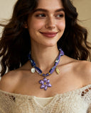 DoDoBeads Scarf Necklace with Charms