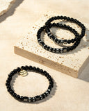To My Son Bracelets Inspirational Beaded Bracelets Set for Him