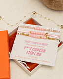 Breast Cancer Awareness Bracelets, Red Ribbon Week Bracelets Bulk