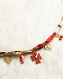 DoDoBeads Floral Scarf Necklace