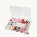 DoDoBeads 2250 Pcs Junk Case Charms Kit, Charms for Junk Cases, Phone Case Charms, Junk Case Kit with Big Charms, Bow Charms, Nail Charms, Letter Beads, Pink Charms,Junk Beads Charms