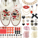 DoDoBeads 93 Pcs Junk Sock Charm Kit