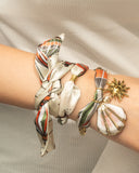 DoDoBeads Scarf Charm Necklace – Seaside Adventure – Nautical Hot Air Balloon Scarf Necklace