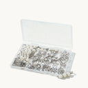 DoDoBeads 55 Pcs Silver Shoe Charms for Sneakers