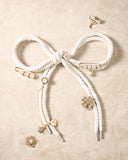 Chunky Rope Shoe Laces Kit with Charms