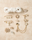 Chunky Rope Shoe Laces Kit with Charms