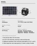 Black Letter Beads for Bracelets - 1650Pcs Round Acrylic Letter Beads with Extra Vowel Letters & Number Beads and Spacer Beads - Ideal for Bracelets, Necklaces,Friendship Bracelet Kits