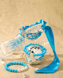 Game Day Scarf Bracelet Set for Women DET