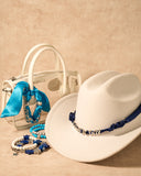 Game Day Scarf Bracelet Set for Women DET