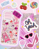 DoDoBeads 2250 Pcs Junk Case Charms Kit, Charms for Junk Cases, Phone Case Charms, Junk Case Kit with Big Charms, Bow Charms, Nail Charms, Letter Beads, Pink Charms,Junk Beads Charms