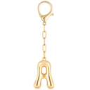 DoDoBeads Initial Bag Charms, Bubble Letter Charm for Handbags