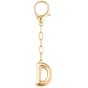 DoDoBeads Initial Bag Charms, Bubble Letter Charm for Handbags