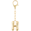 DoDoBeads Initial Bag Charms, Bubble Letter Charm for Handbags