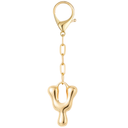 DoDoBeads Initial Bag Charms, Bubble Letter Charm for Handbags