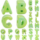 26 Pcs Cute Large Letter Beads, 20mm Jumbo Square Acrylic Letter Beads, Big Letter Beads for Bracelets, Necklaces, Bagcharms, Shoelaces, Keychains, Lanyards, Letter Charms for Craft